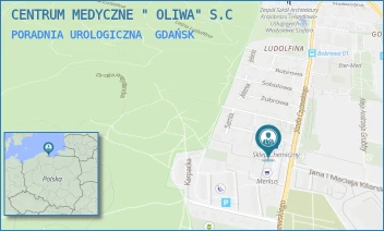 PORADNIA UROLOGICZNA - CENTRUM MEDYCZNE " OLIWA" S.C - UL. JÓZEFA CZYŻEWSKIEGO 16,  GDAŃSK