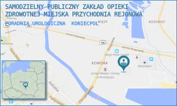 PORADNIA UROLOGICZNA - SAMODZIELNY PUBLICZNY ZAKŁAD OPIEKI ZDROWOTNEJ MIEJSKA PRZYCHODNIA REJONOWA - UL. ARMII KRAJOWEJ 2,  KONIECPOL