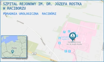 PORADNIA UROLOGICZNA - SZPITAL REJONOWY IM. DR. JÓZEFA ROSTKA W RACIBORZU - UL. GAMOWSKA 3,  RACIBÓRZ