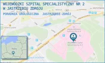 PORADNIA UROLOGICZNA - WOJEWÓDZKI SZPITAL SPECJALISTYCZNY NR 2 W JASTRZĘBIU ZDROJU - UL. ALEJA JANA PAWŁA II 7,  JASTRZĘBIE-ZDRÓJ
