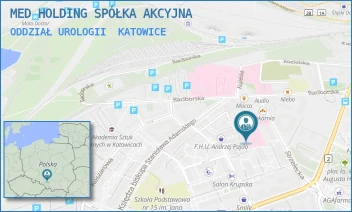 ODDZIAŁ UROLOGII - MED HOLDING SPÓŁKA AKCYJNA - UL. STRZELECKA 9,  KATOWICE