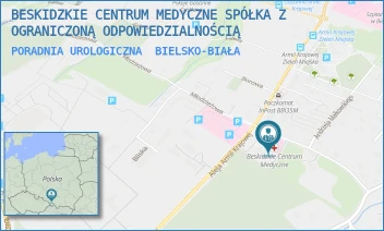 PORADNIA UROLOGICZNA - BESKIDZKIE CENTRUM MEDYCZNE SPÓŁKA Z OGRANICZONĄ ODPOWIEDZIALNOŚCIĄ - UL. MŁODZIEŻOWA 21,  BIELSKO-BIAŁA