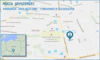 PORADNIA UROLOGICZNA - MARIA GRYGIERZEC - UL. TRAUGUTTA 18A,  CZECHOWICE-DZIEDZICE