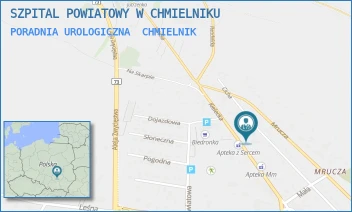 PORADNIA UROLOGICZNA - SZPITAL POWIATOWY W CHMIELNIKU - KIELECKA 18,  CHMIELNIK