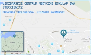 PORADNIA UROLOGICZNA - LIDZBARSKIE CENTRUM MEDYCZNE ESKULAP EWA STECKIEWICZ - ALEKSANDRA ŚWIĘTOCHOWSKIEGO 7B,  LIDZBARK WARMIŃSKI