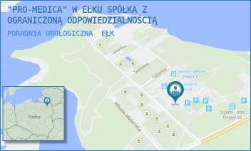 PORADNIA UROLOGICZNA - "PRO-MEDICA" W EŁKU SPÓŁKA Z OGRANICZONĄ ODPOWIEDZIALNOŚCIĄ - BARANKI 24,  EŁK