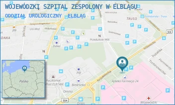 ODDZIAŁ UROLOGICZNY - WOJEWÓDZKI SZPITAL ZESPOLONY W ELBLĄGU - KRÓLEWIECKA 146,  ELBLĄG