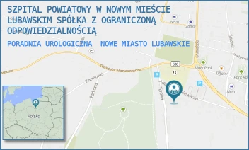 PORADNIA UROLOGICZNA - SZPITAL POWIATOWY W NOWYM MIEŚCIE LUBAWSKIM SPÓŁKA Z OGRANICZONĄ ODPOWIEDZIALNOŚCIĄ - MICKIEWICZA 10,  NOWE MIASTO LUBAWSKIE