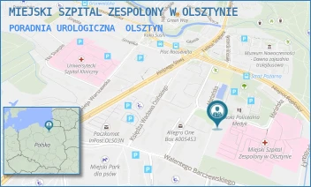 PORADNIA UROLOGICZNA - MIEJSKI SZPITAL ZESPOLONY W OLSZTYNIE - MARIAŃSKA 4,  OLSZTYN