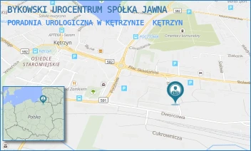 PORADNIA UROLOGICZNA W KĘTRZYNIE - BYKOWSKI UROCENTRUM SPÓŁKA JAWNA - KRÓTKA 4,  KĘTRZYN