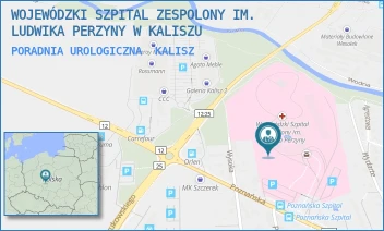 PORADNIA UROLOGICZNA - WOJEWÓDZKI SZPITAL ZESPOLONY IM. LUDWIKA PERZYNY W KALISZU - POZNAŃSKA 79,  KALISZ