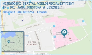 PORADNIA UROLOGICZNA - WOJEWÓDZKI SZPITAL WIELOSPECJALISTYCZNY IM. DR. JANA JONSTONA W LESZNIE - KIEPURY 45,  LESZNO