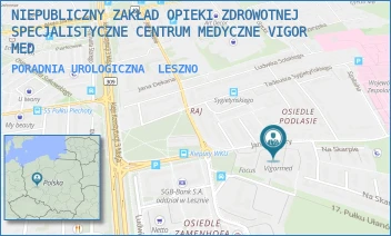 PORADNIA UROLOGICZNA - NIEPUBLICZNY ZAKŁAD OPIEKI ZDROWOTNEJ SPECJALISTYCZNE CENTRUM MEDYCZNE VIGOR MED - KIEPURY 12,  LESZNO