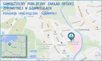 PORADNIA UROLOGICZNA - SAMODZIELNY PUBLICZNY ZAKŁAD OPIEKI ZDROWOTNEJ W SZAMOTUŁACH - SUKIENNICZA 13,  SZAMOTUŁY