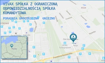 PORADNIA UROLOGICZNA - CENTRUM MEDYCZNE VIVAX SPÓŁKA Z OGRANICZONĄ ODPOWIEDZIALNOŚCIĄ - PODKOMORSKA 4,  GNIEZNO