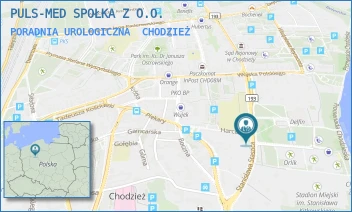 PORADNIA UROLOGICZNA - PULS-MED SPOŁKA Z O.O. - STASZICA 14,  CHODZIEŻ
