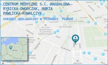 GABINET UROLOGICZNY W POZNANIU - CENTRUM MEDYCZNE S.C. MAGDALENA RYBICKA-DWORCZAK, MARTA PAWLICKA-KOWALCZYK - SOKOŁA 38,  POZNAŃ