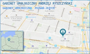 GABINET UROLOGICZNY - GABINET UROLOGICZNY ANDRZEJ RYSZCZYŃSKI - ADAMA MICKIEWICZA 31,  POZNAŃ-JEŻYCE