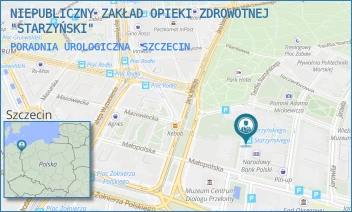 PORADNIA UROLOGICZNA - NIEPUBLICZNY ZAKŁAD OPIEKI ZDROWOTNEJ "STARZYŃSKI" - STARZYŃSKIEGO 2,  SZCZECIN
