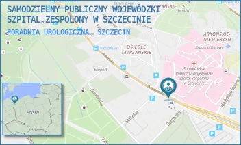 PORADNIA UROLOGICZNA - SAMODZIELNY PUBLICZNY WOJEWÓDZKI SZPITAL ZESPOLONY W SZCZECINIE - ARKOŃSKA 4,  SZCZECIN