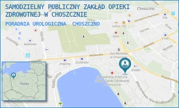 PORADNIA UROLOGICZNA - SAMODZIELNY PUBLICZNY ZAKŁAD OPIEKI ZDROWOTNEJ W CHOSZCZNIE - NIEDZIAŁKOWSKIEGO 4A,  CHOSZCZNO