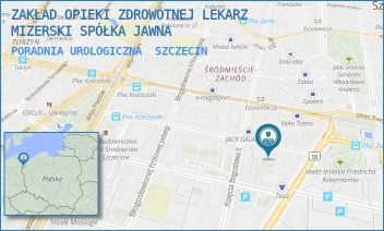 PORADNIA UROLOGICZNA - ZAKŁAD OPIEKI ZDROWOTNEJ LEKARZ MIZERSKI SPÓŁKA JAWNA - ŁOKIETKA 32/2,  SZCZECIN