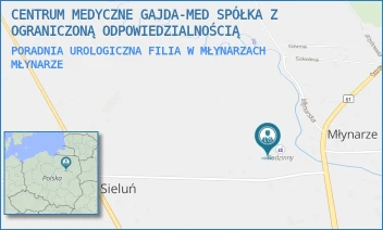 PORADNIA UROLOGICZNA FILIA W MŁYNARZACH - CENTRUM MEDYCZNE GAJDA-MED SPÓŁKA Z OGRANICZONĄ ODPOWIEDZIALNOŚCIĄ - OSTROŁĘCKA 7A,  MŁYNARZE