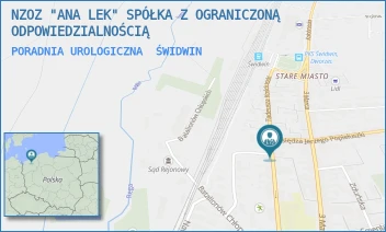 PORADNIA UROLOGICZNA - NZOZ "ANA LEK" SPÓŁKA Z OGRANICZONĄ ODPOWIEDZIALNOŚCIĄ - KOŚCIUSZKI 23A,  ŚWIDWIN